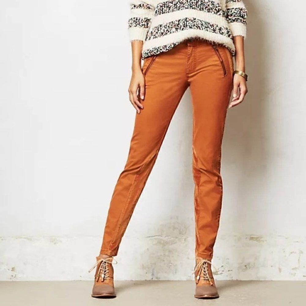Pilcro And The Letterpress Picardy Jodhpur Velvet Riding Pants Style 2